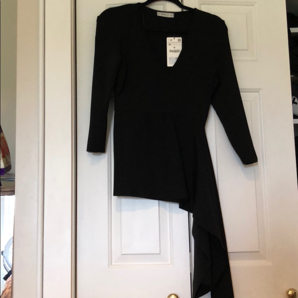 Zara asymmetrical top